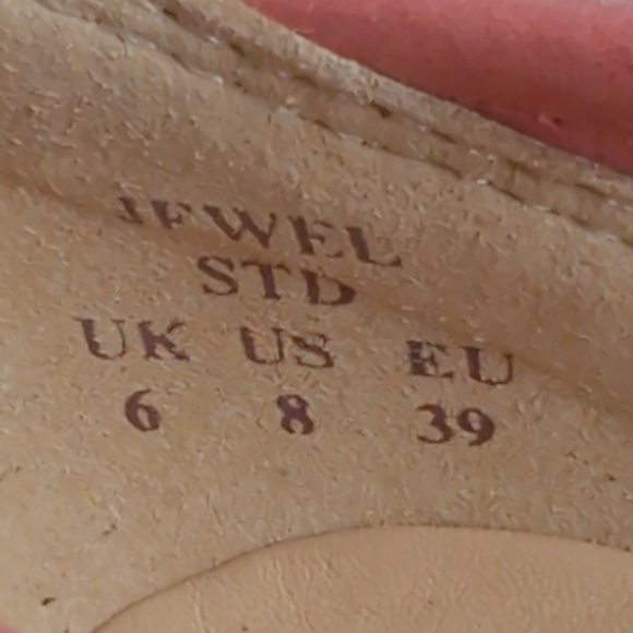 Hotter Jewel sz 8 Elegant Women's Bow Flats pink Comfort Concepts - Picture 9 of 9